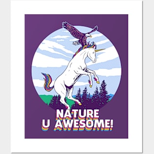 Nature U Awesome! Posters and Art